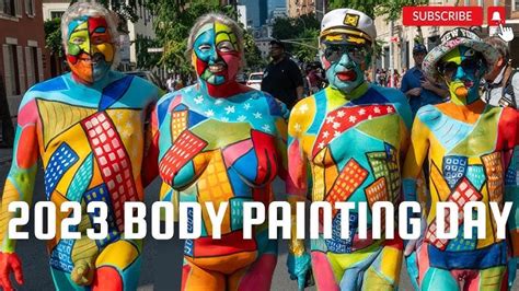 bodypainting day nyc|20230723 NYC Bodypainting Day